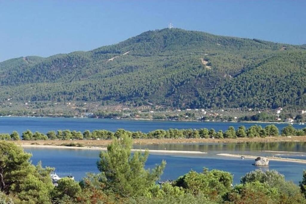 Nefolia Villa Vourvourou Bagian luar foto